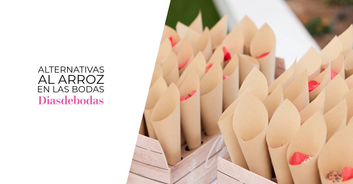 Alternativas al Arroz para Bodas