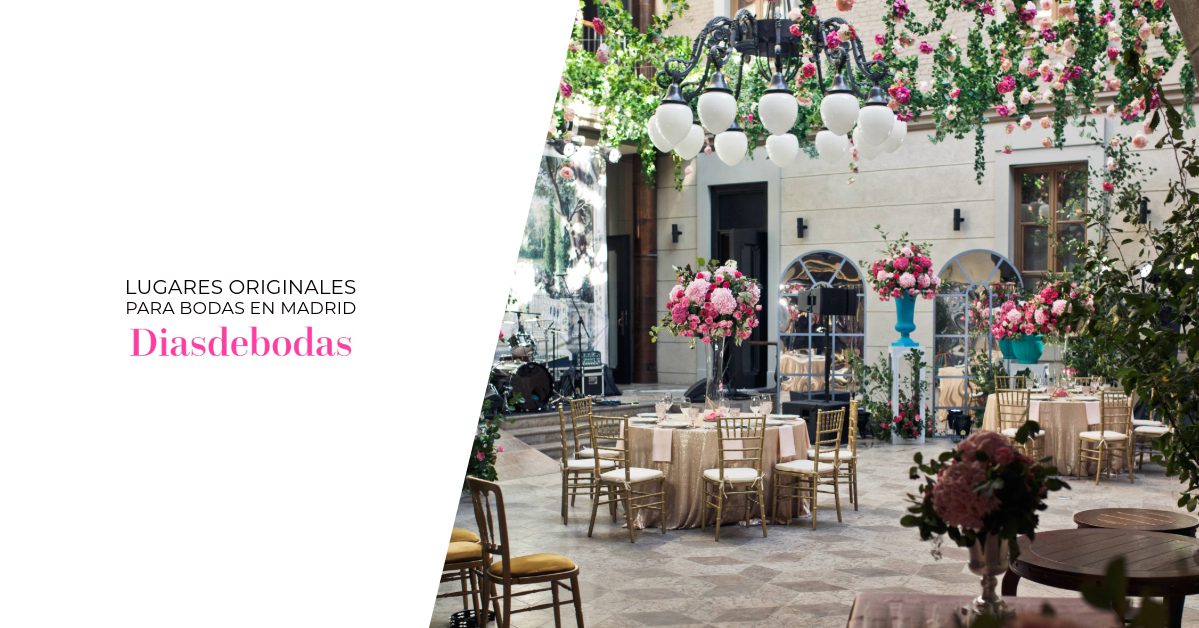 Lugares originales para bodas en Madrid