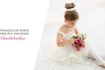 Peinados de niñas para ir a una boda