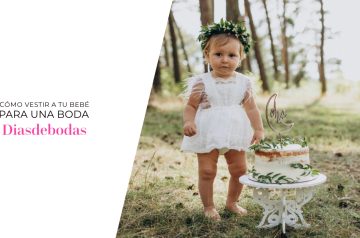 Cómo vestir a tu bebé para una boda