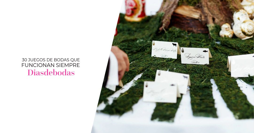 30 juegos de bodas que funcionan siempre
